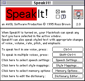 [SpeakIt! Screen Shot]